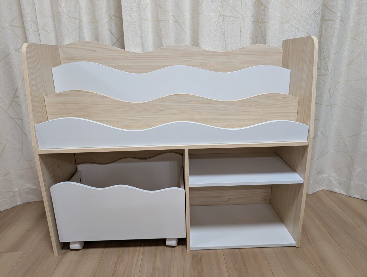 ニトリのキッズ収納ラックの紹介